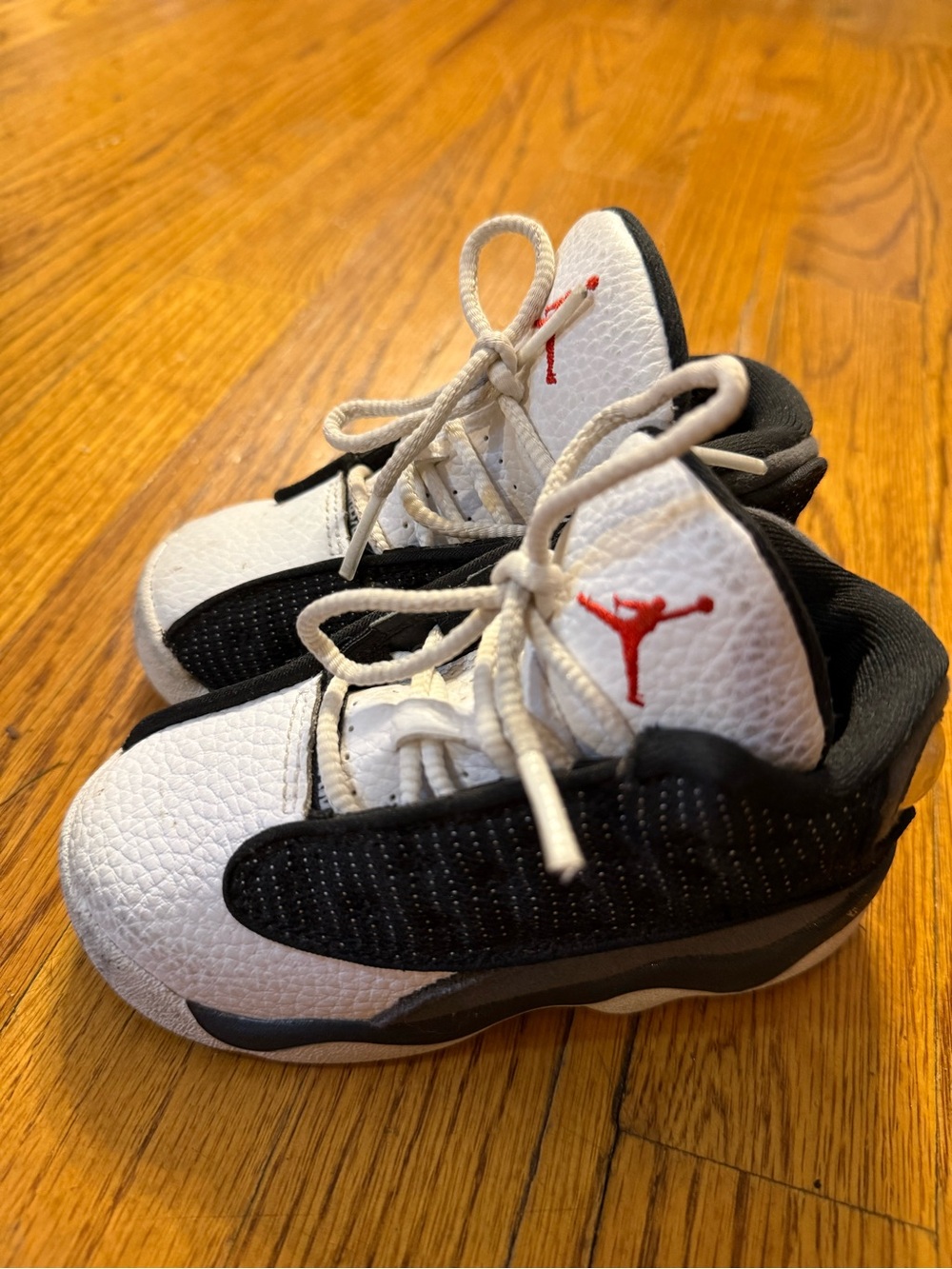 Kids White & Black sneakers